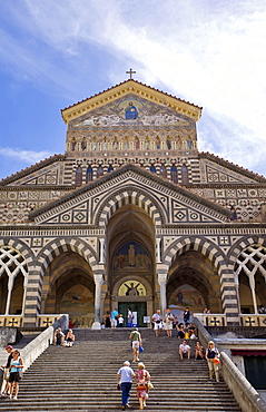 Amalfi Cathedral, Cattedrale di Sant'Andrea, Amalfi, Campania, Italy, Europe