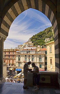 Amalfi Cathedral, Cattedrale di Sant'Andrea, Amalfi, Campania, Italy, Europe