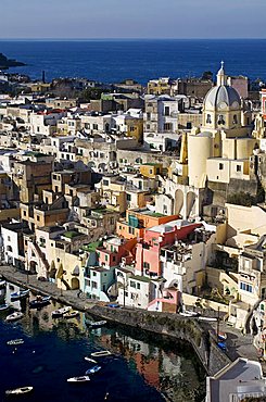 Procida island, Campania,Italy,Europe.