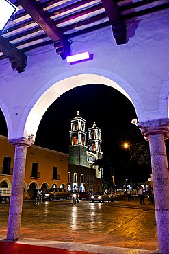 San Bernardino cathedral, Valladolid, Merida, Yucatan, Mexico, America