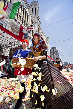 Sant'Efisio traditional event, the most important religious feast in Sardinia, Cagliari (CA), Sardinia, Italy, Europe