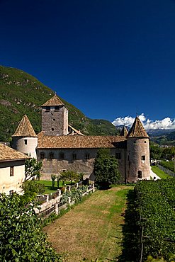 Mareccio castle, old town of Bolzano, Trentino Alto Adige, Italy, Europe