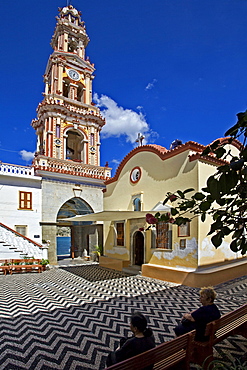 Panormitis Monastery, Symi Island, Dodecanese, Greek Islands, Greece, Europe