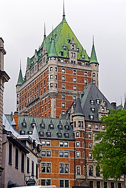 Fairmont Le Chateau Frontenac hotel, Quebec City, Capitale-Nationale, Quebec, Canada, North America