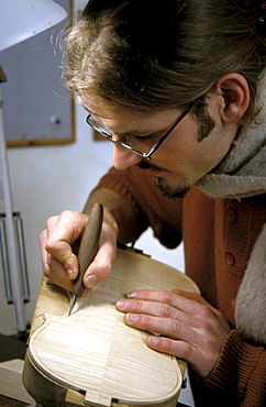 Grisales and Russo lute-maker, Cremona, Lombardy, Italy