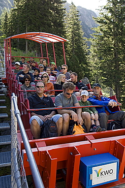 gelmerbahn, gelmersee, switzerland