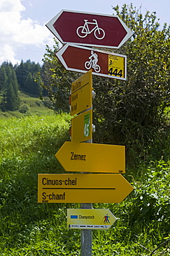 mountain signals, zernez, switzerland