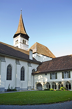 castle and convent, interlaken, switzerland