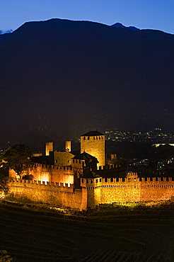 montebello castle, bellinzona, switzerland