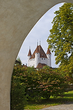 castle, thun, switzerland