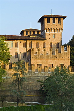 castle, pontevico, italy