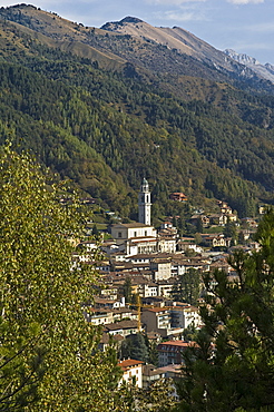 little town view, clusone, italy