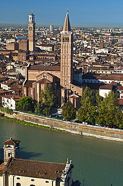 Santa Anastasia Church, Verona, Veneto, Italy, Europe