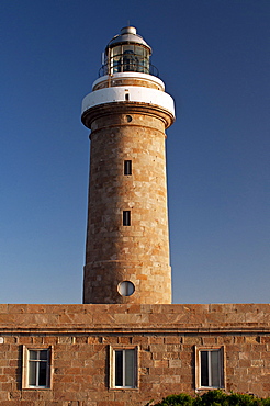 Capo Sandalo Lighthouse, St Pietro Island, Carloforte, Sulcis, Iglesiente, Carbonia Iglesias, Sardinia, Italy, Europe