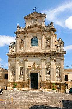 Alcantarine or Santa Maria della Provvidenza church, Lecce, Salentine Peninsula, Apulia, Italy