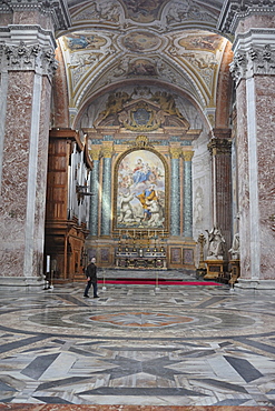 Rome. Italy. Europe. Basilica Santa Maria degli Angeli.