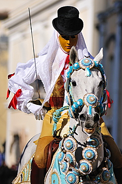 Sardinia. Oristano. Sa Sartiglia feast