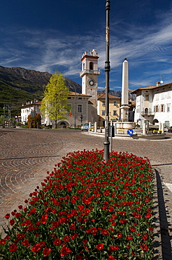 Borgo Sacco district at Rovereto, Vallagarina, Trentino, Italy, Europe