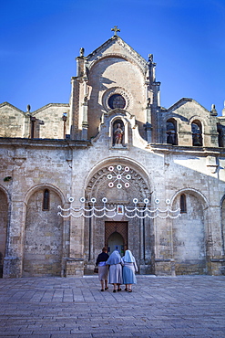 San Giovanni Battista Church, Matera, Lucania,Basilicata, South Italy, Italy, Europe