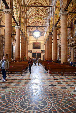 Sant'Anastasia church, Verona, Veneto, Italy, Europe