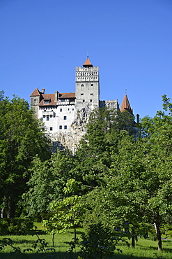 Bran Castle, Dracula's castle in the legend, Transylvania, Romania, Europe