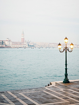 Fondamenta Zattere view from Giudecca island, Venice, Veneto, Italy, Europe