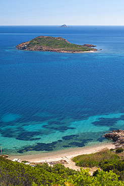 Proratora Islet; Capo Coda Cavallo, San Teodoro, Sardinia, Italy, Europe