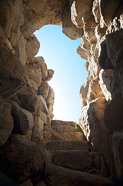 Nuraghe Sceri, Archaeological site, Ilbono, Nuoro, Sardinia, Italy, Europe