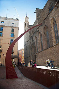 Fossar de les Moreres, Barcelona, Catalonia, Spain, Europe