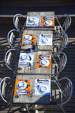 Restaurant, Playa de Barceloneta, Barcelona, Catalonia, Spain, Europe