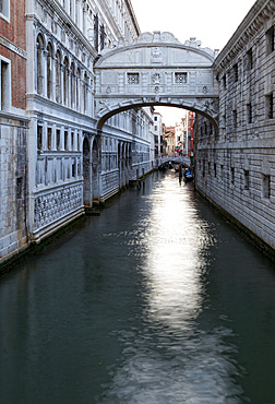 Sospiri bridge, Venice, Veneto, Italy, Europe.