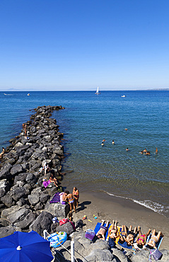 Ischia island, Naples, campania, Italy, Europe.