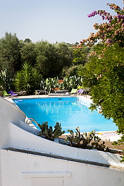 Traditional old Trullo refurbished, Ceglie, Valle d'Itria Valley, Apulia, Southern Italy, Europe