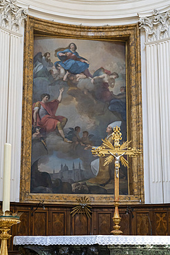 Cathedral of Santa Maria Assunta church, Interior, Urbino, Marche, Italy, Europe