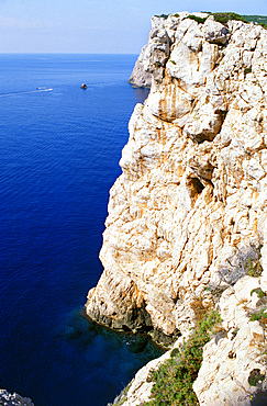 Cliff, Capo Caccia, Sardinia, Italy