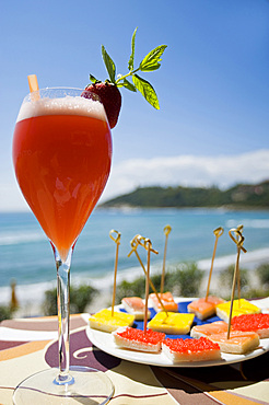 Cocktail, La Bitta, Arbatax, Tortolž, Ogliastra, Sardinia, Italy, Europe