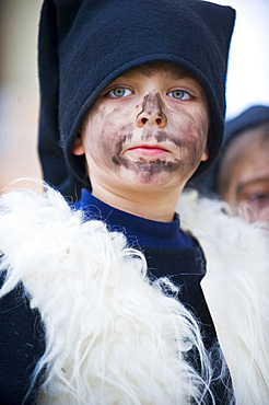 Typical Carnival, Cerbus, Sinnai, Sardinia, Italy