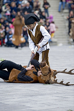 Typical Carnival, Cerbus, Sinnai, Sardinia, Italy