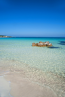 Plage de Mare e Sole beach, Pietrosella, Corsica, France, Europe