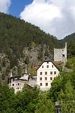 Fernsteinsee Castle, approaching Ferne Pass, Austria, Europe