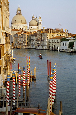 Grand Canal and Santa Maria Salute, Venice, UNESCO World Heritage Site, Veneto, Italy, Europe