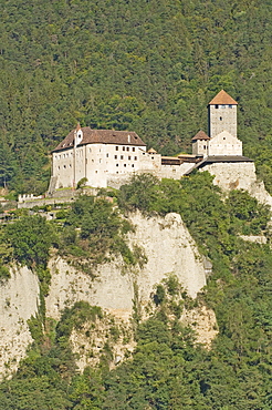 The 12th century Castel Tirolo, now a museum, Merano, Sud Tyrol, Western Dolomites, Italy, Europe