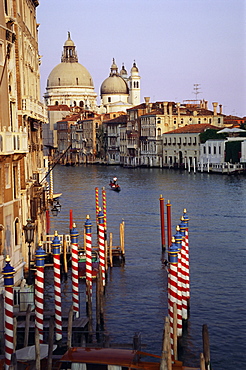 Church of Santa Maria Salute and Grand Canal, Venice, UNESCO World Heritage Site, Veneto, Italy, Europe