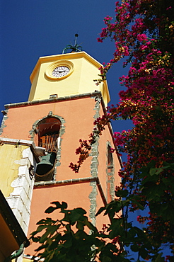 Tower, St. Tropez, Var, Provence, Cote d'Azur, French Riviera, France, Europe