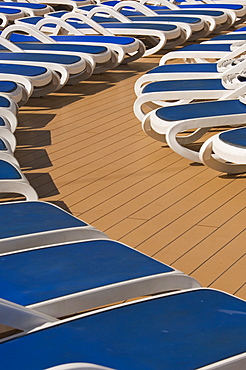 Sun deck, cruise ship