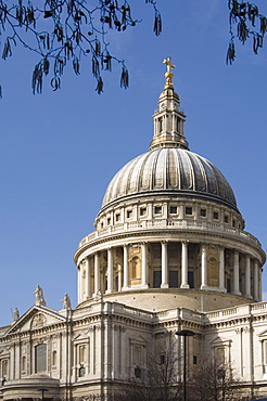 St. Pauls Cathedral, City of London, London, England, United Kingdom, Europe