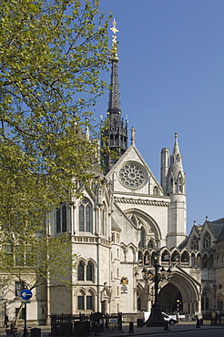 The Royal Courts of Justice, Strand, London, England, United Kingdom, Europe