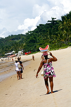 Mucuge Beach, Arraial d'Ajuda, Bahia, Brazil, South America 