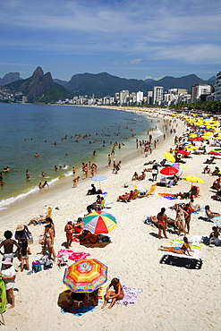 Ipanema beach, Rio de Janeiro, Brazil, South America