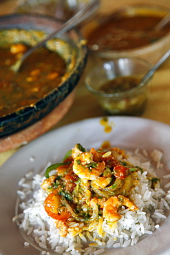 Moqueca dish, Salvador (Salvador de Bahia), Bahia, Brazil, South America 